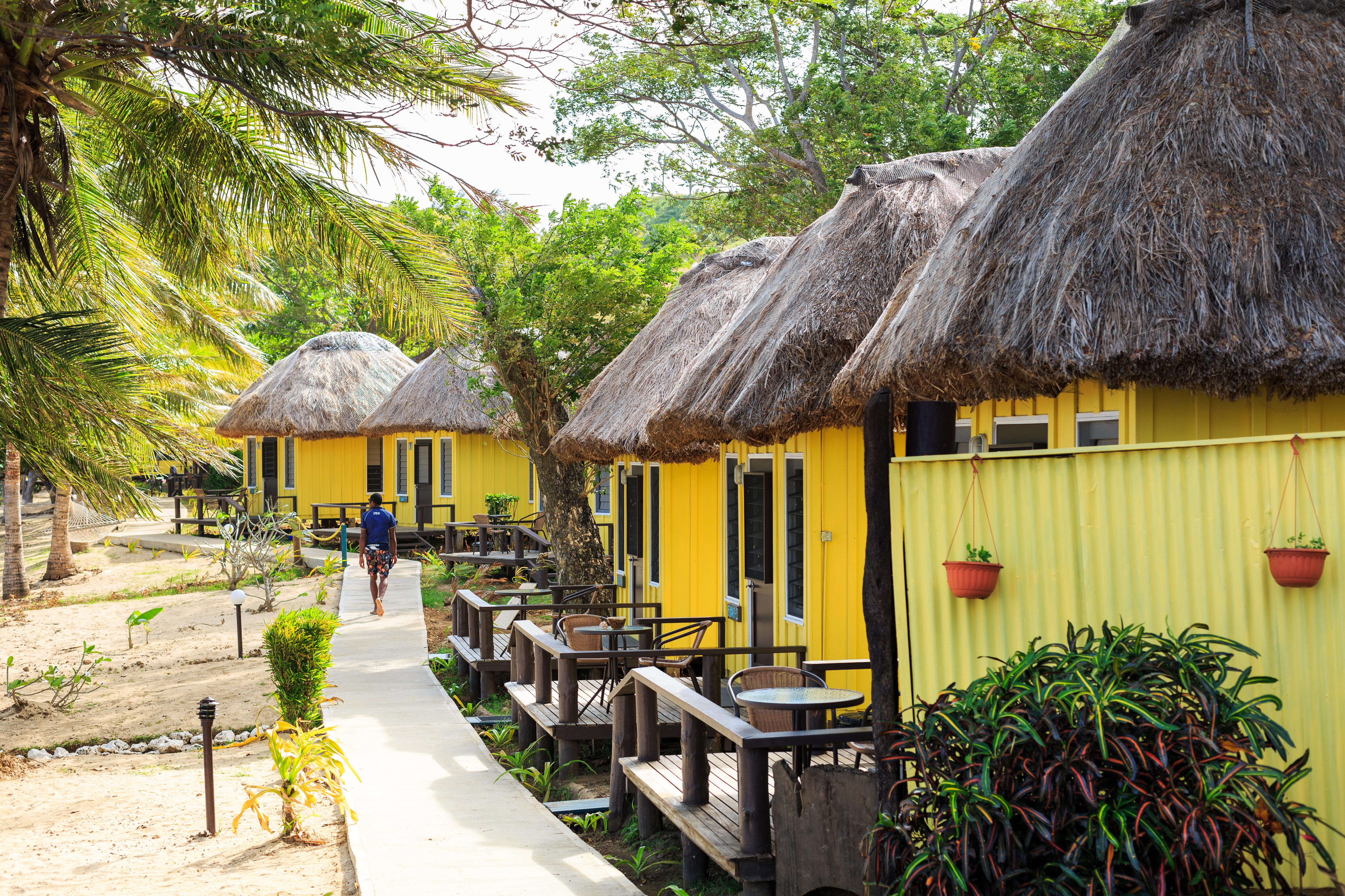 Funky Fish Beach & Surf Resort Solevu Exterior foto